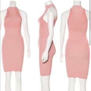 Ronny kobo fairuzaline bodycon mock neck dress - XS